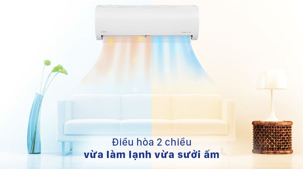 Máy lạnh MIDEA Inverter 2.5 HP MSAFB-24HRDN8 (2 chiều)